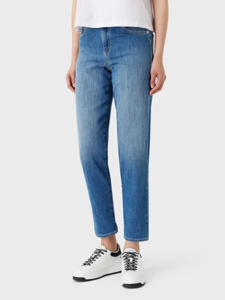 Emporio Armani Джинси мом синій