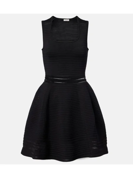 Rochie Simkhai tricotate transparente negru
