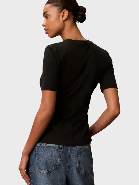 Футболка Calvin Klein Jeans с лого черная