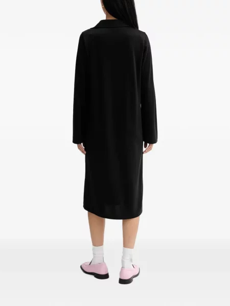 Gulerat lung rochie midi Marc O'polo negru