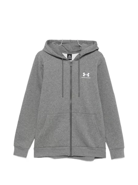 Hanorac cu glugă Under Armour cu imagine gri
