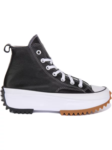 Converse Run Star Hike Platform Foundational Leather Kobiety Buty sportowe Converse Size: 6 czarny