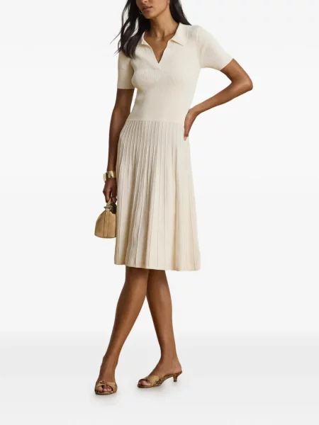 Scurt rochie midi Lauren Ralph Lauren tricotate