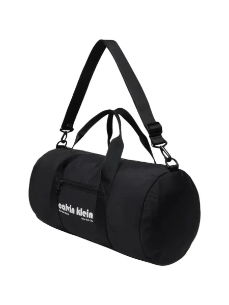 Calvin Klein Jeans Športová taška Ckj Graphic Ck Crossbody Duffle čierna