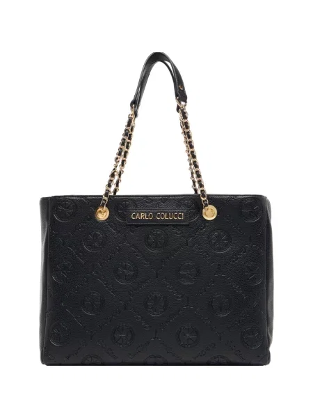 Shopperka Carlo Colucci czarna