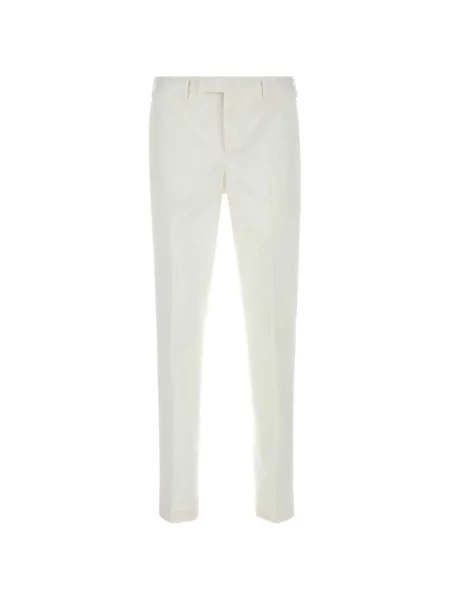 Pantaloni chino Pt Torino alb