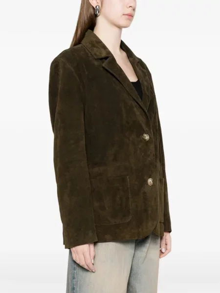 Kurtka Vicolo jednorzędowa zielona