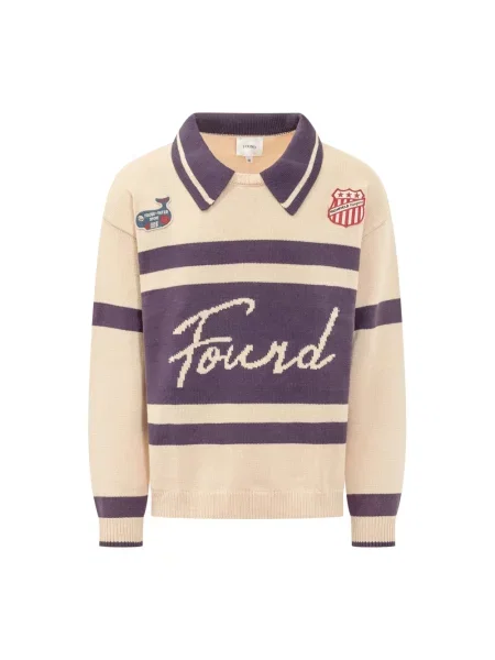 Dzianinowa koszulka polo Found