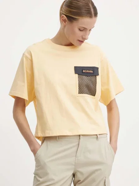 Тениска Columbia Painted Peak жълто