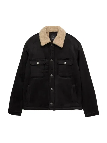 Pull&Bear Zimska jakna črna