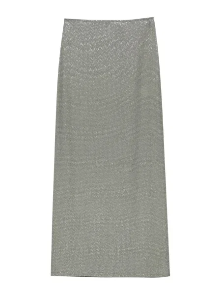 Pull&Bear Fustă fumuriu gri