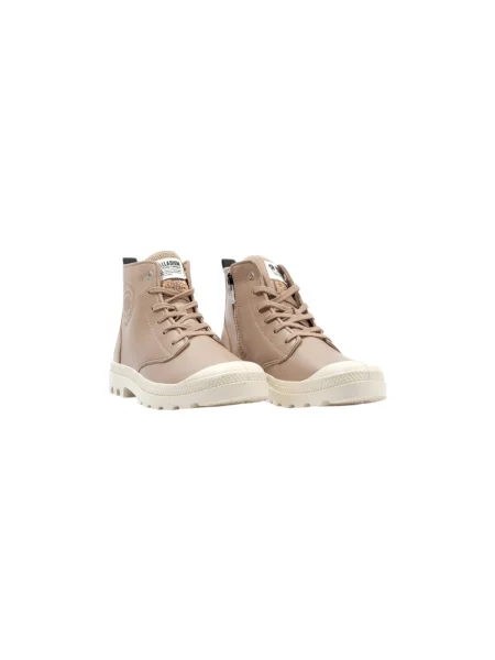 Pantofi Palladium din piele bej