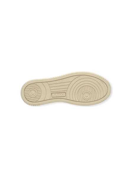 Sneakers Autry Medalist Low Wom Leat/ Leat White/ Gold EUR 36 alb