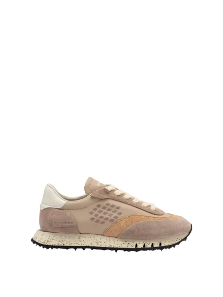 Sneakersy Be Positive skórzane beżowe