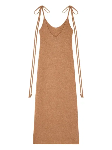 Rochie maxi Alanui de costum maro