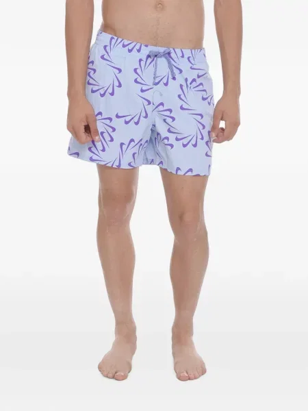 Scurt chiloți Nike cu imagine cu model floral negru