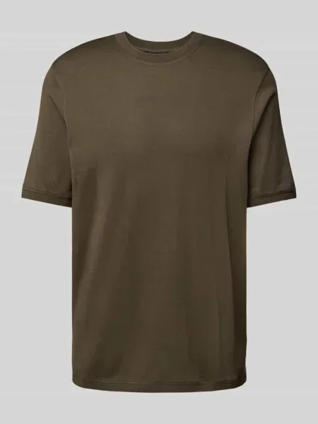 T-shirt z okrągłym dekoltem model ‘Badi’ Cinque