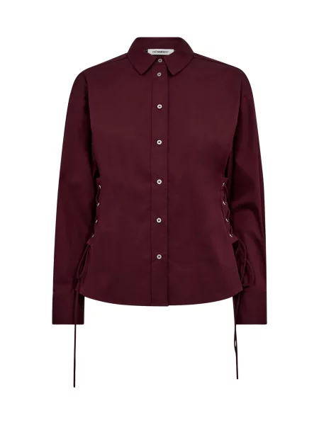 Co'couture Bluză PoppyCC vin roșu