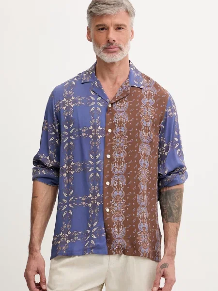 OAS cămașă pentru bărbați cu vâscoză