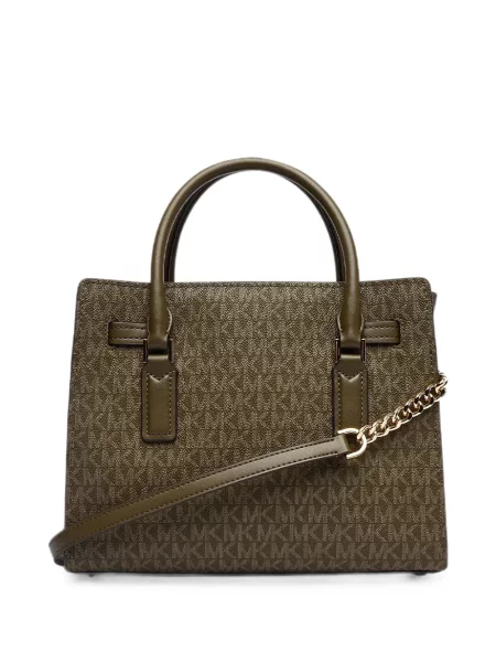 Geantă shopper Michael Kors cu imagine verde