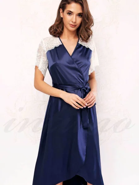 Халат блакитний