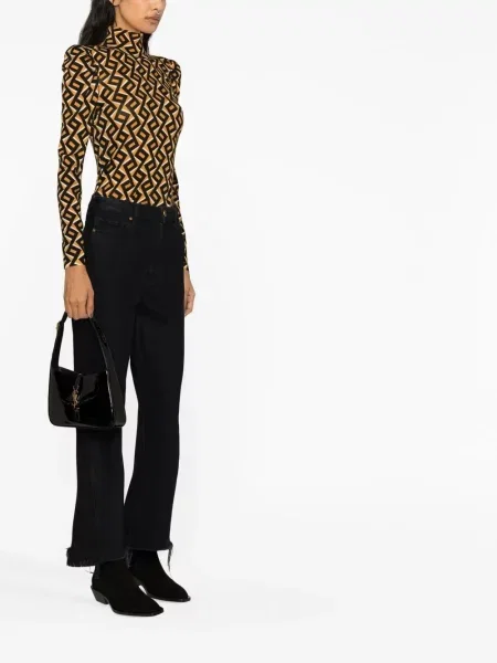 Sweter Dvf Diane Von Furstenberg wełniany pomarańczowy