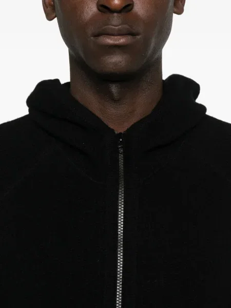 Hanorac cu glugă Stone Island cu strasuri negru