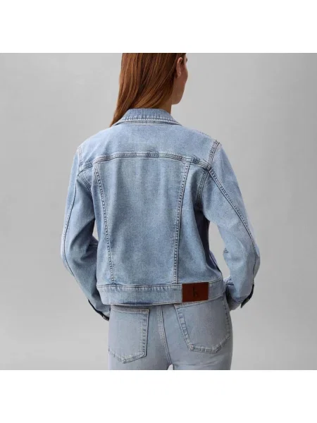 Kurtka jeansowa Calvin Klein Jeans niebieska
