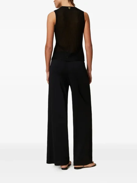 Pantaloni palazzo Twinset negru