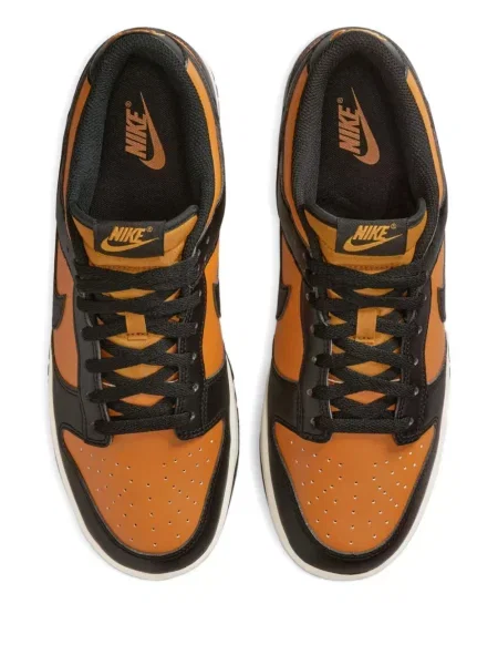 Маратонки Nike Dunk с перли оранжево