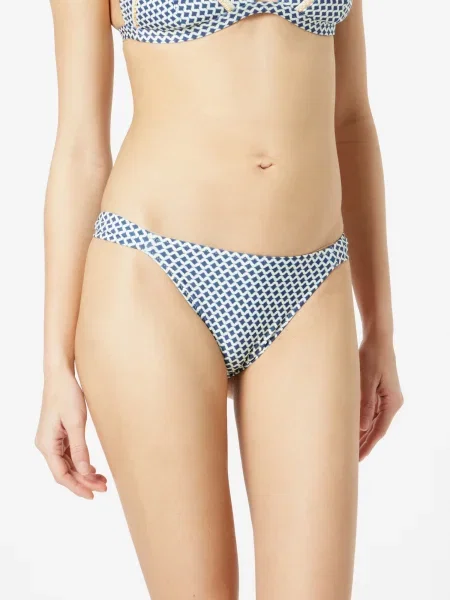 Watercult Slip costum de baie crem / bleumarin