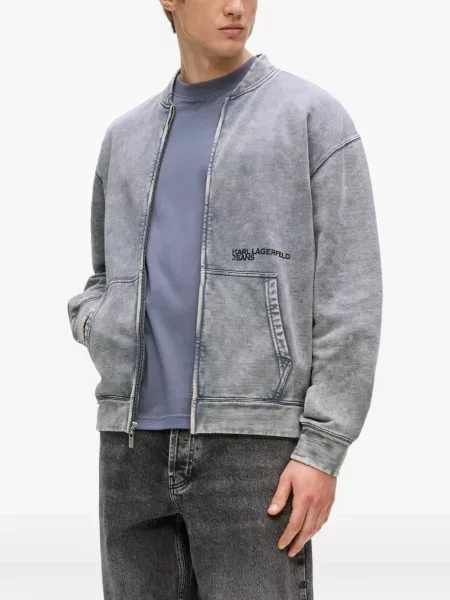 Geacă de blugi Karl Lagerfeld Jeans albastru