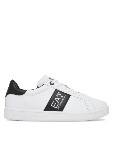 Sneakerși Emporio Armani Ea7 alb