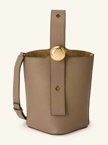 Loewe Torebka Pebble beige beżowa