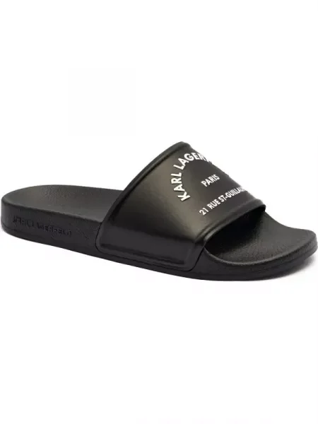 Karl Lagerfeld Papucs KONDO fekete