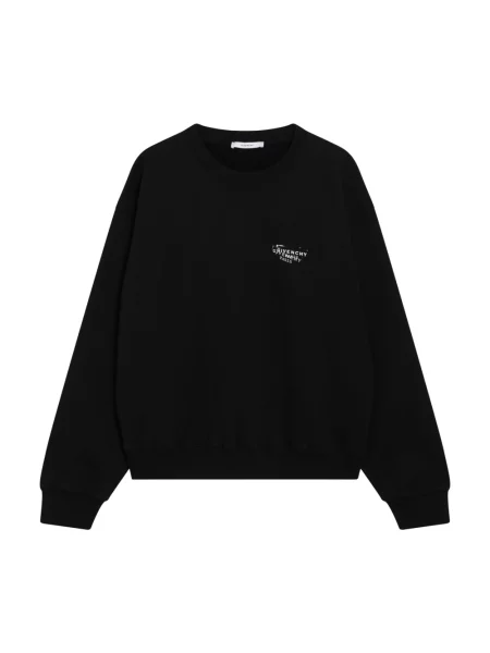 Polar Givenchy polarowy z nadrukiem czarny