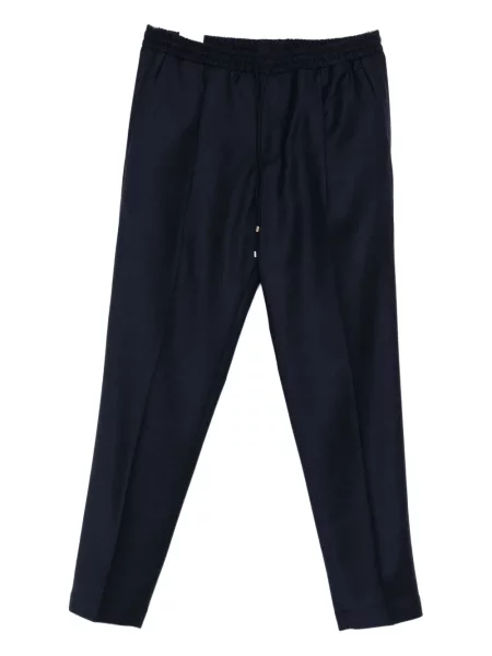 Pantaloni Briglia 1949 de lână cu cordon albastru