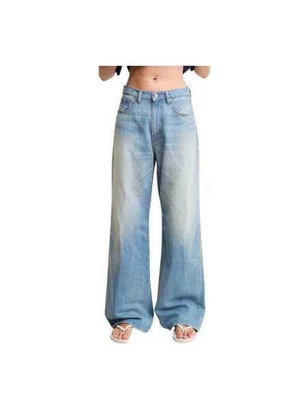 Jeansy Denimist niebieskie