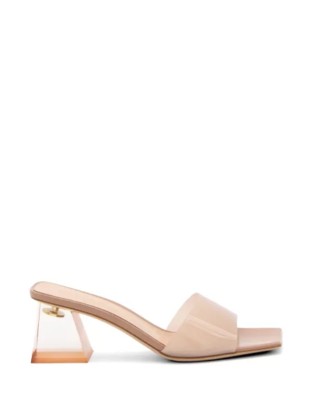 Papuci tip mules Gianvito Rossi roz
