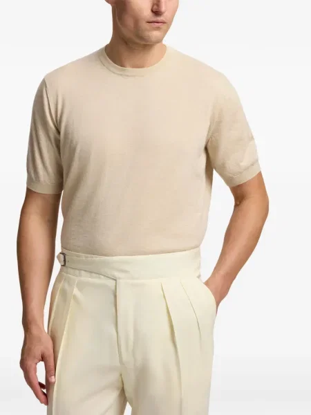 Tricou Ralph Lauren Purple Label scurt violet