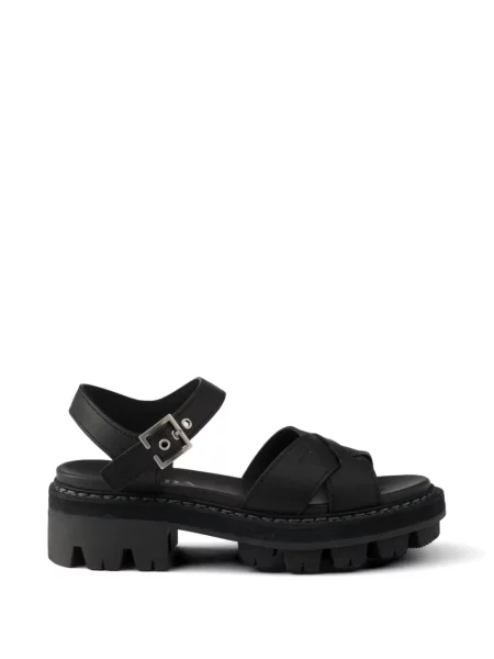 Sandale Prada din piele negru