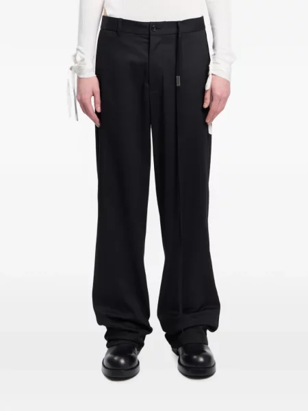 Pantaloni Ann Demeulemeester negru