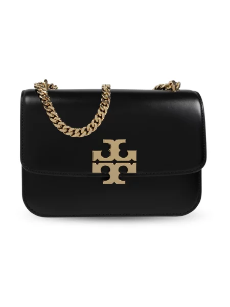 Tory Burch torebka skórzana Eleanor czarna