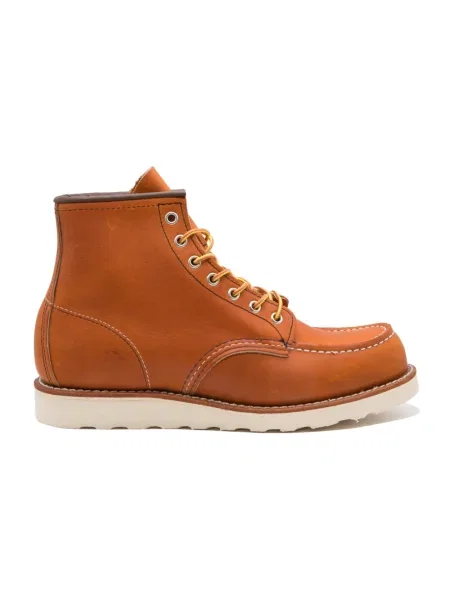 Botki Red Wing Shoes skórzane klasyczne czerwone
