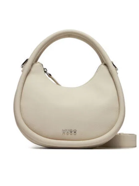Hugo Kabelka Sivir Crossbody Béžová bílá