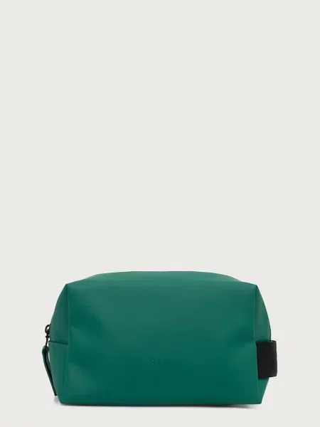 Rains kosmetyczka Wash Bag Small zielona