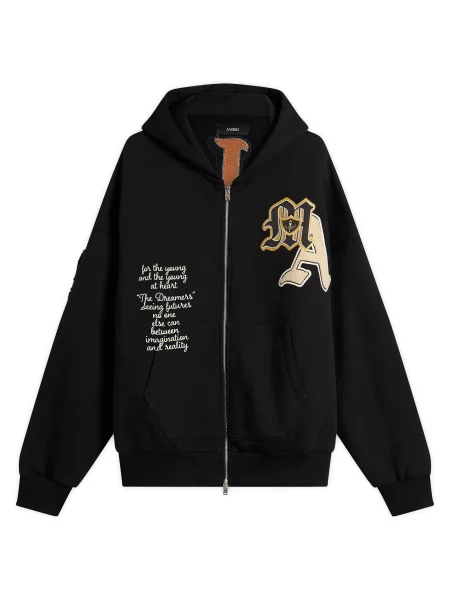 Bluza z kapturem Amiri czarna