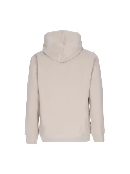 Bluza z kapturem Timberland z kapturem z długim rękawem z logo szara
