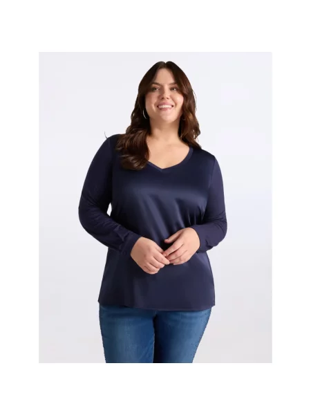 Top Fiorella Rubino niebieski