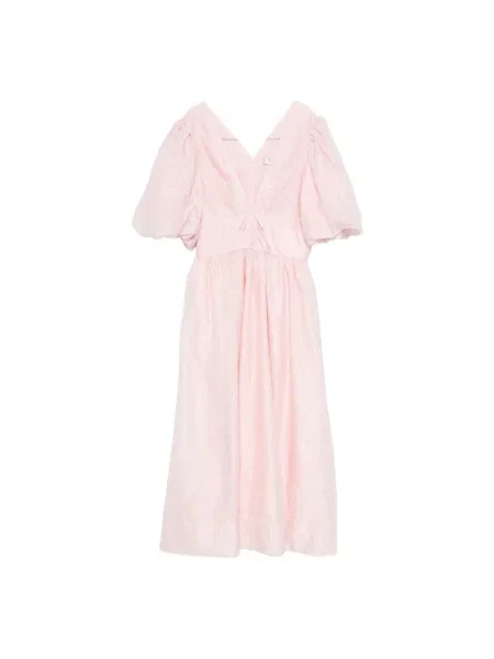 Sukienka Sea Ny z rękawami balonowymi różowa